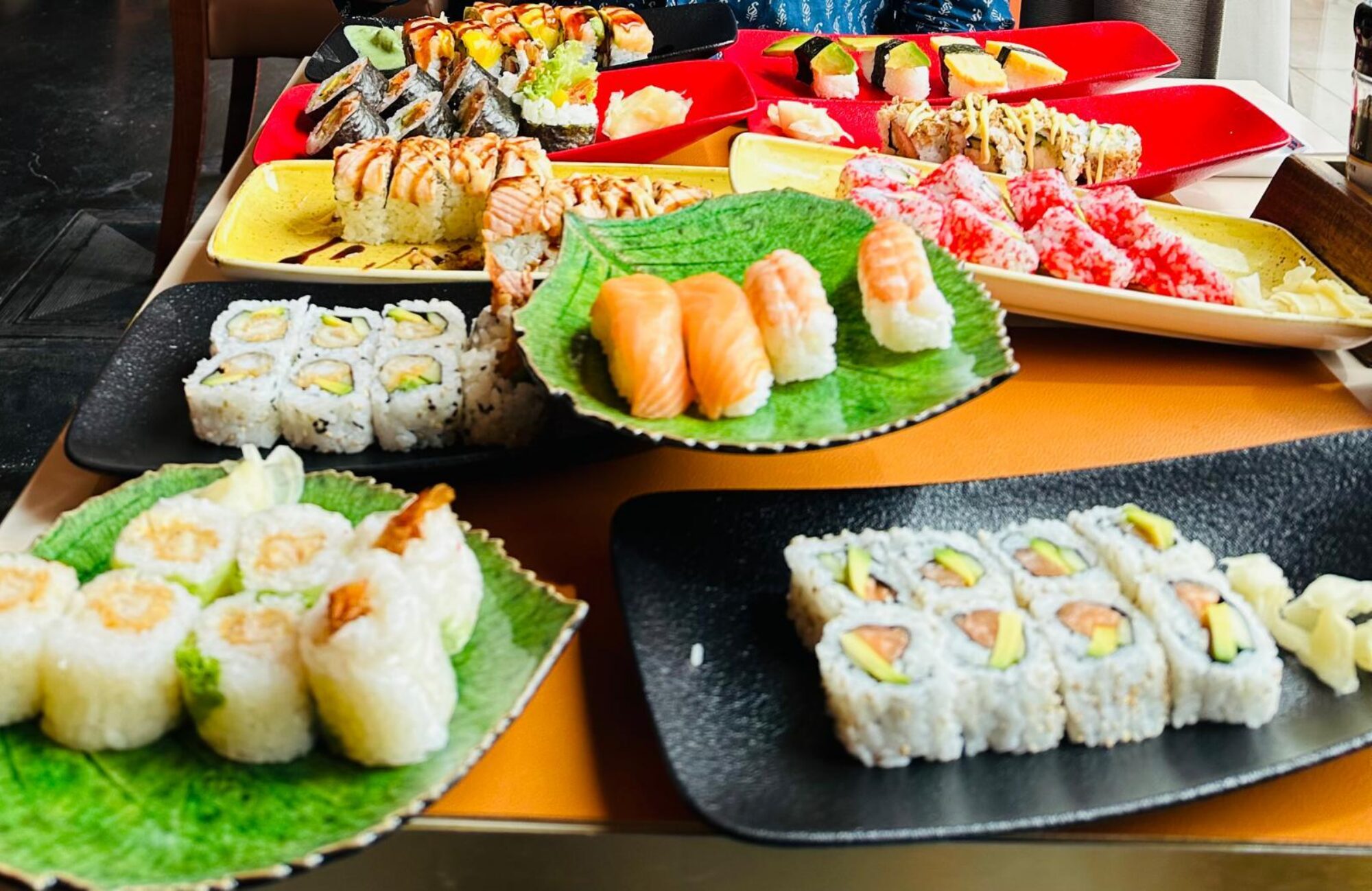 Sushi bij Brasserie De Nomade